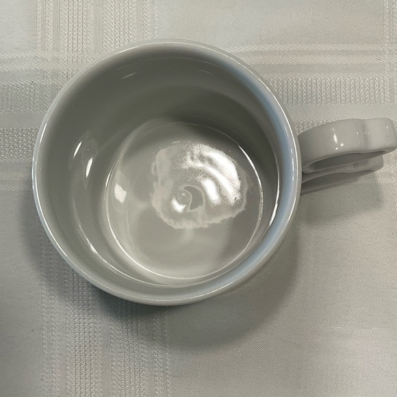 Coffee Mug with Hearts and Love Messages Double heart handle - Picture 5 of 6